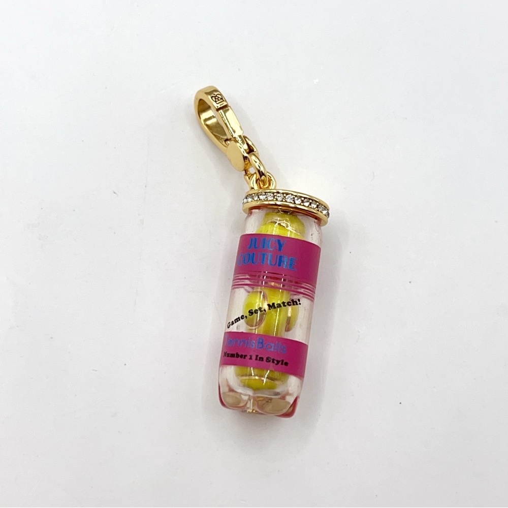 Juicy Couture box of tennis balls charm